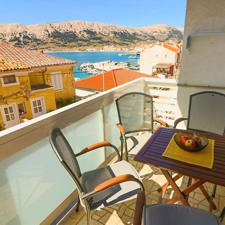 Apartment Mario With Terrace And Sea View Baska  Bagian luar foto